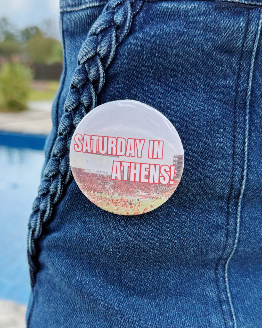 UGA Game Day Buttons