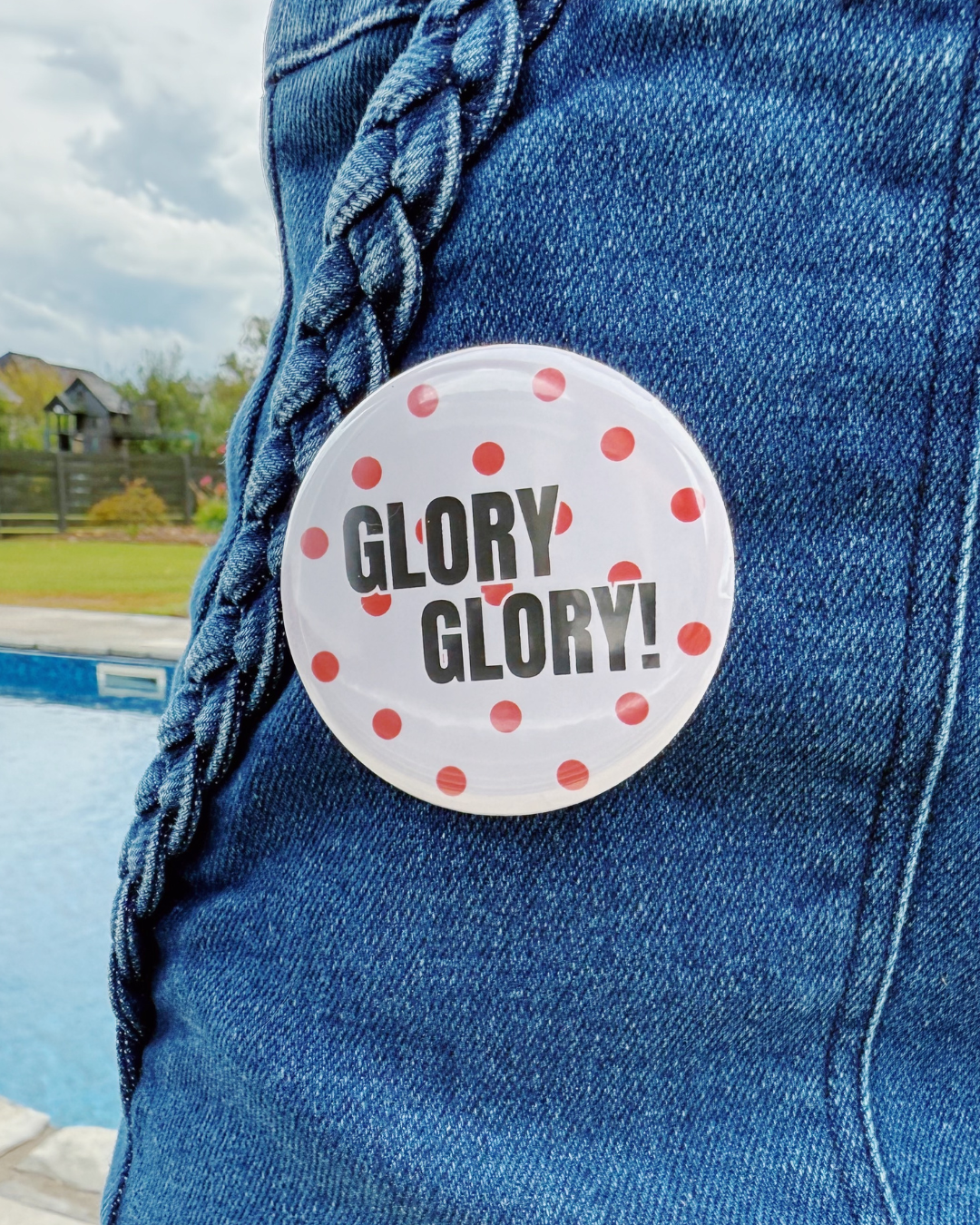 UGA Game Day Buttons