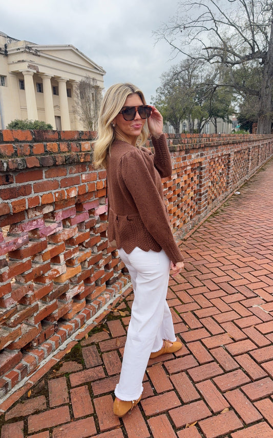 Betsy Brown Cardigan