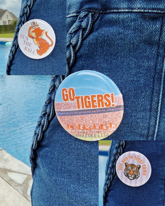 Clemson Game Day Button
