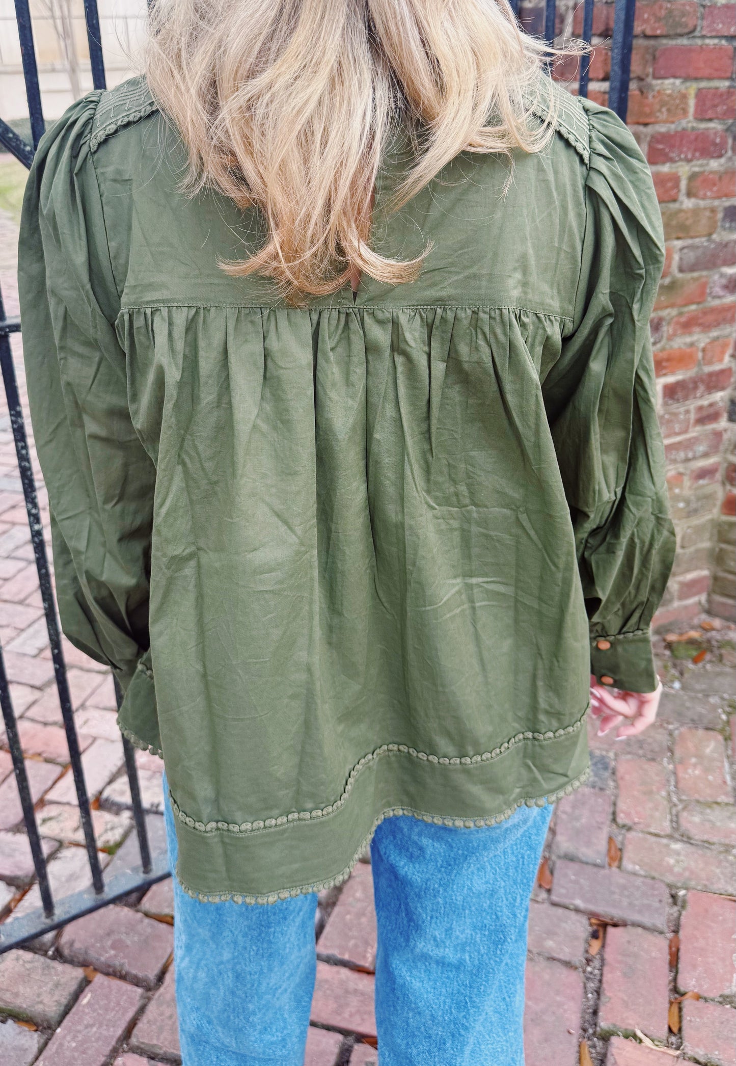 Maddie Embroidered Top