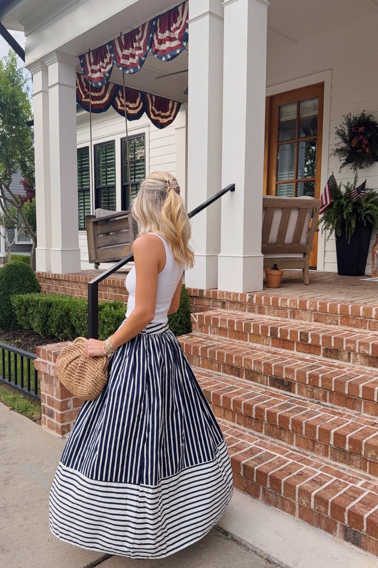 Liberty Striped Skirt
