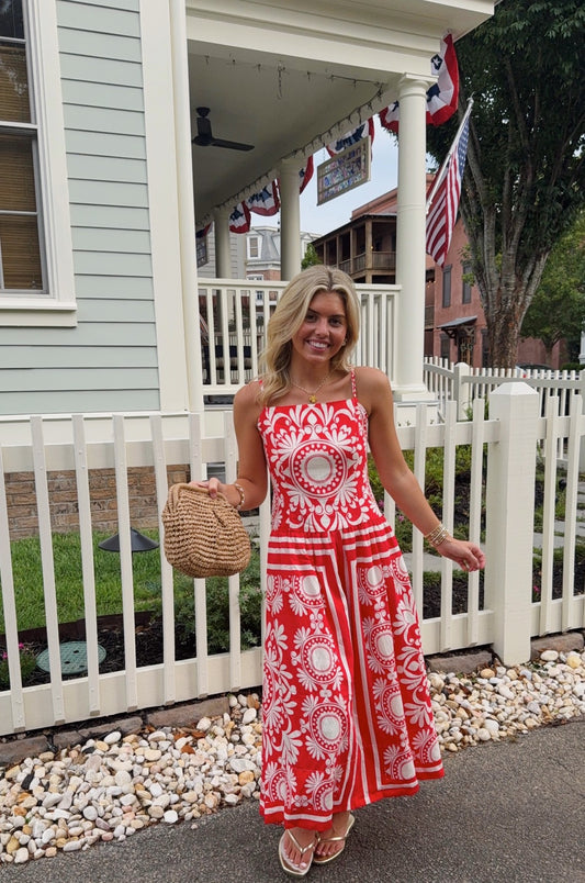 Golden Maxi Dress