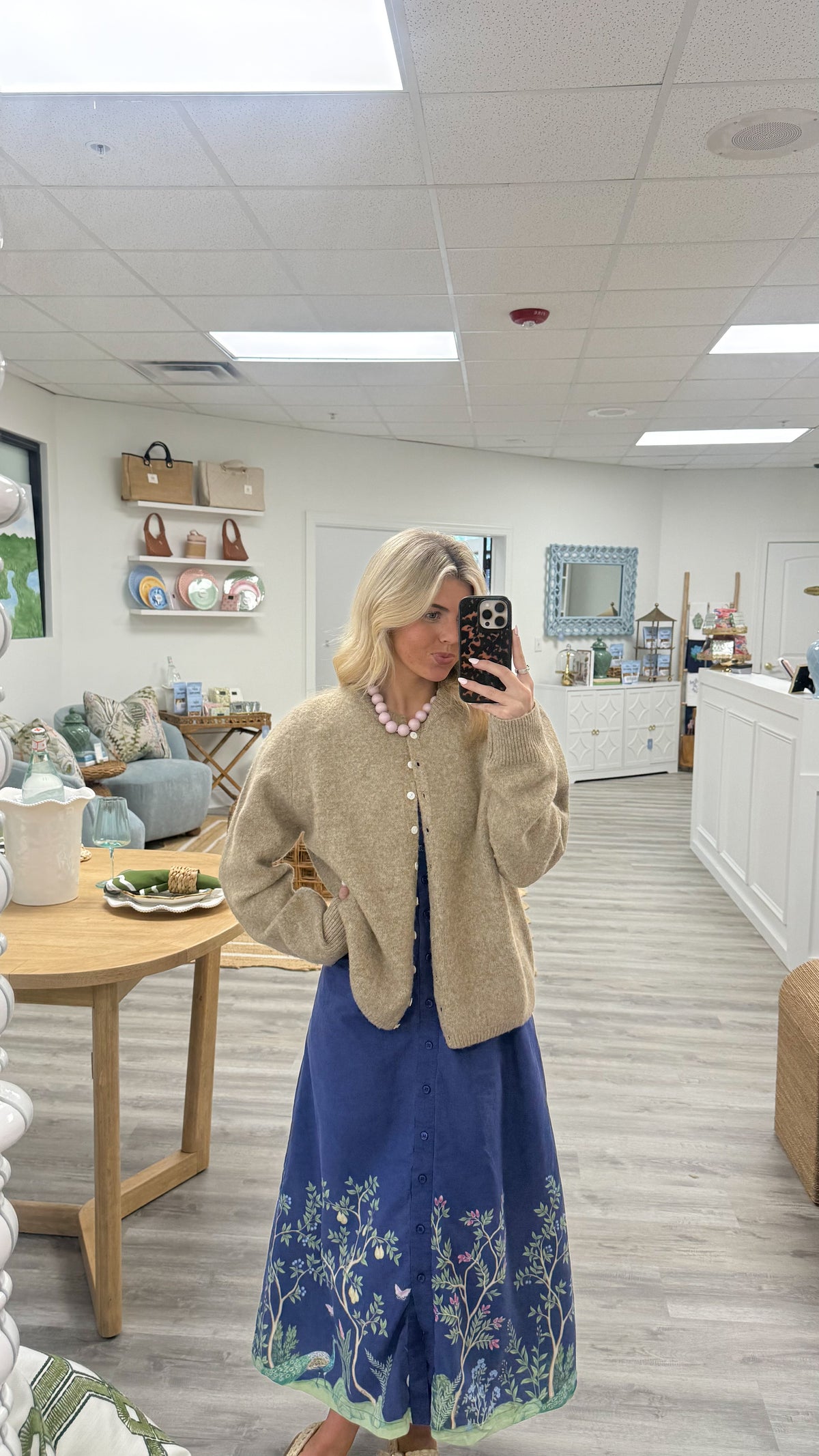Marled Knit Cardigan