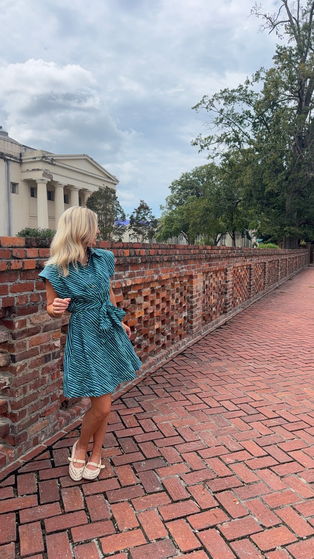 Ruth Stripe Mini Dress