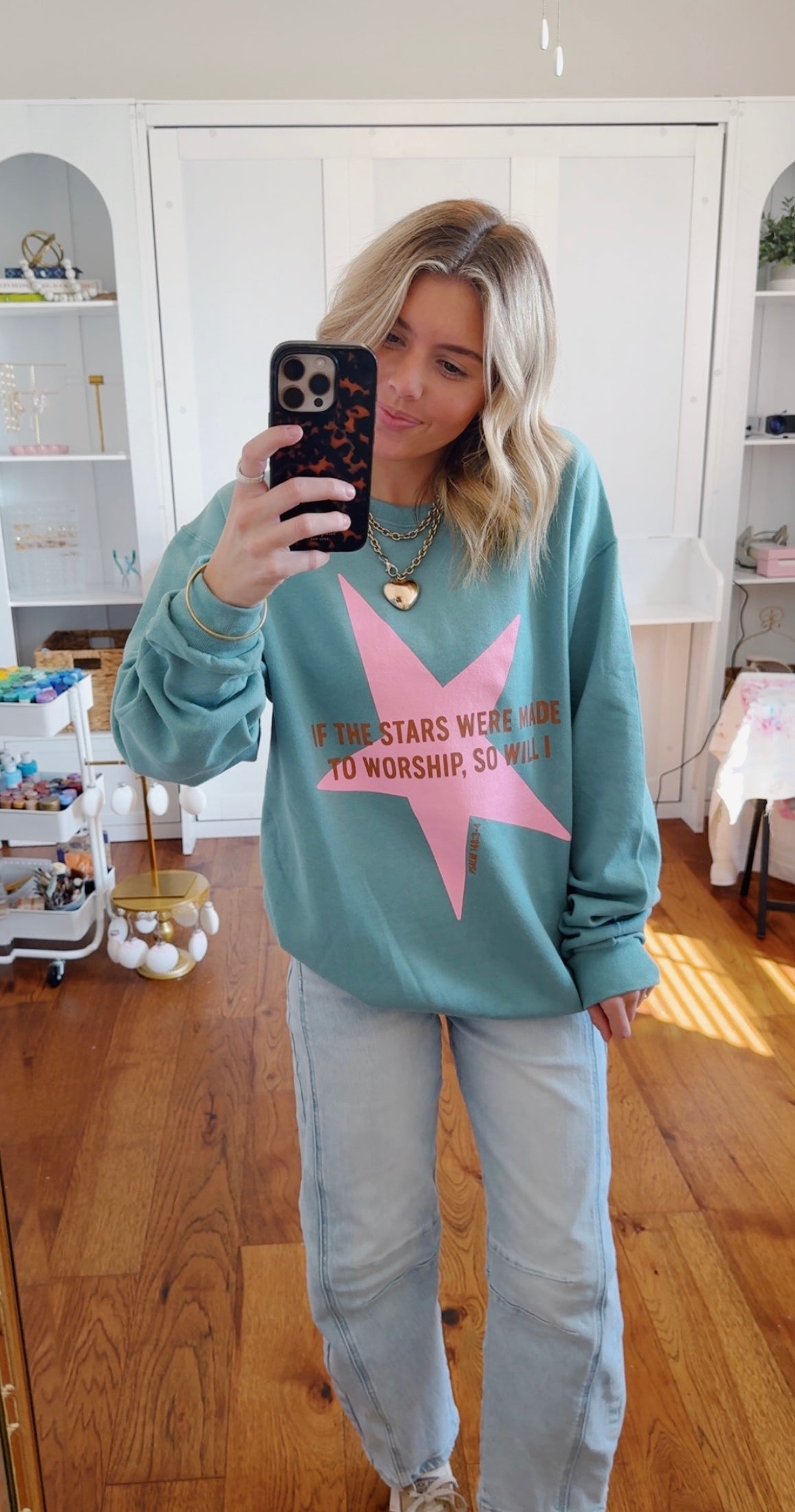 If Stars Were Made to Worship Sweatshirt