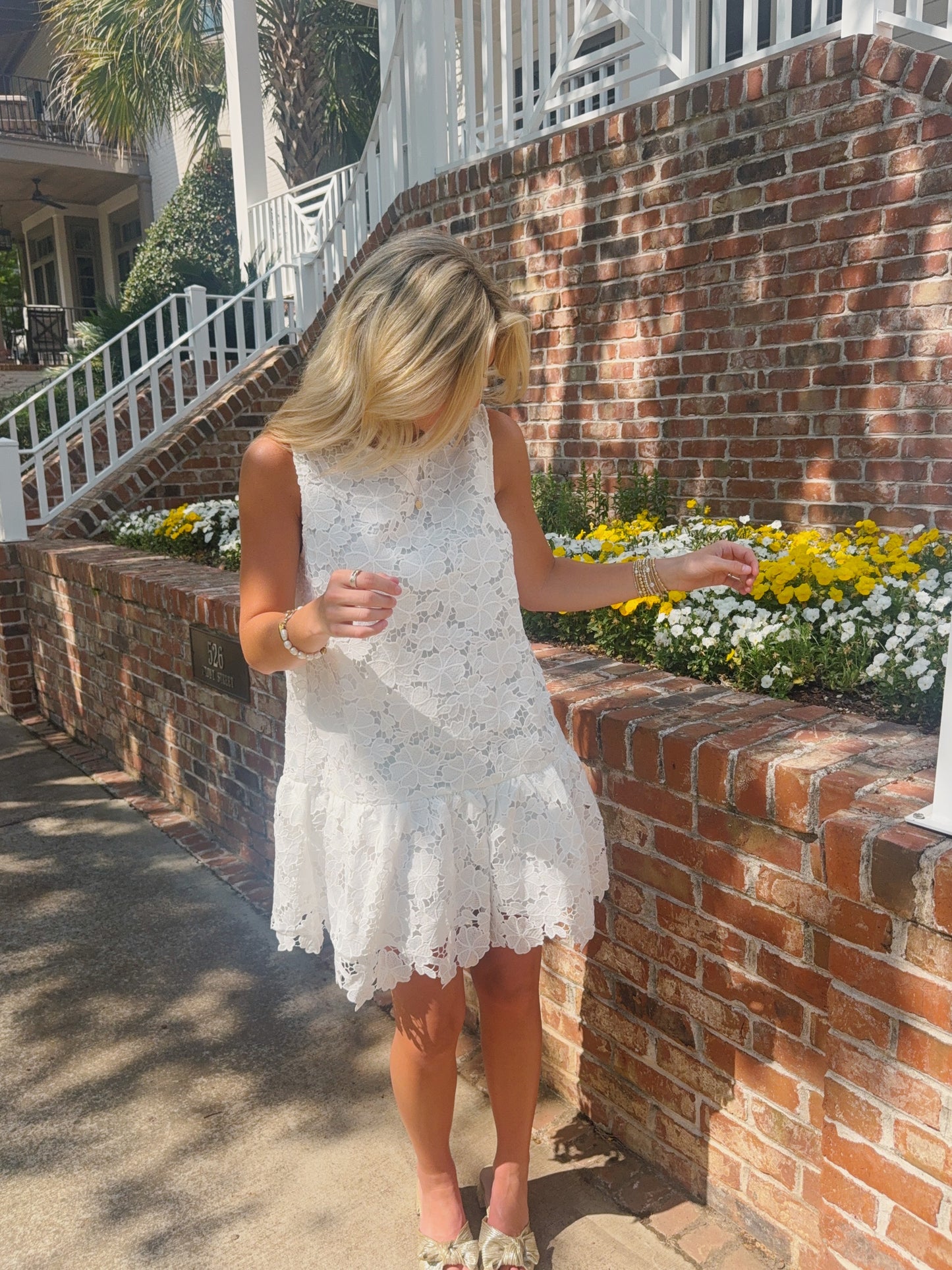 Mable Eyelet Dress