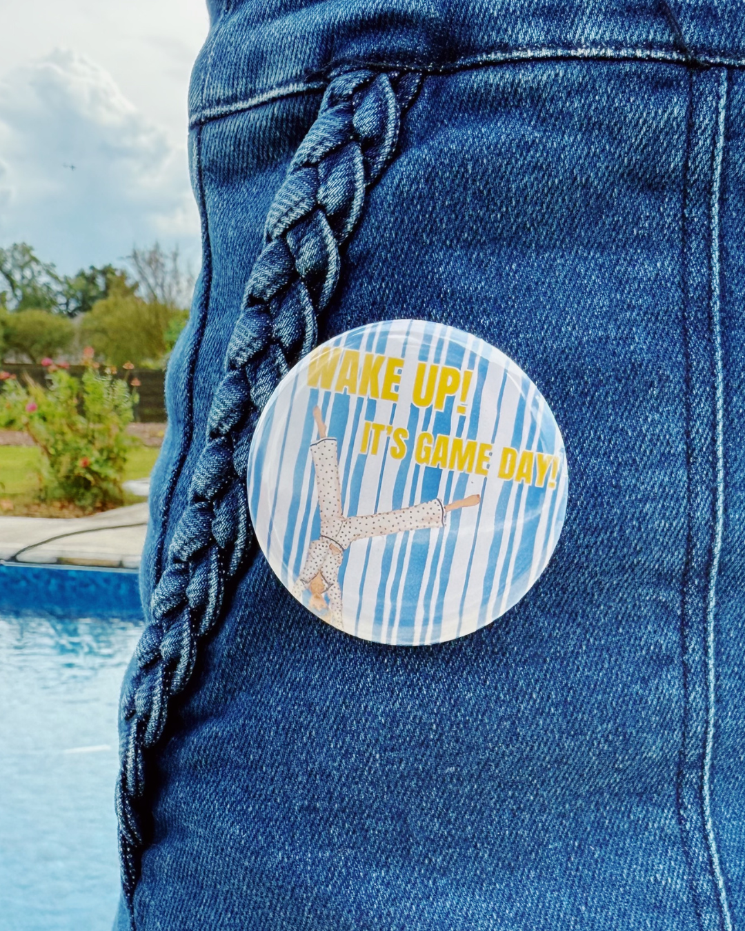 GSU Game Day Button