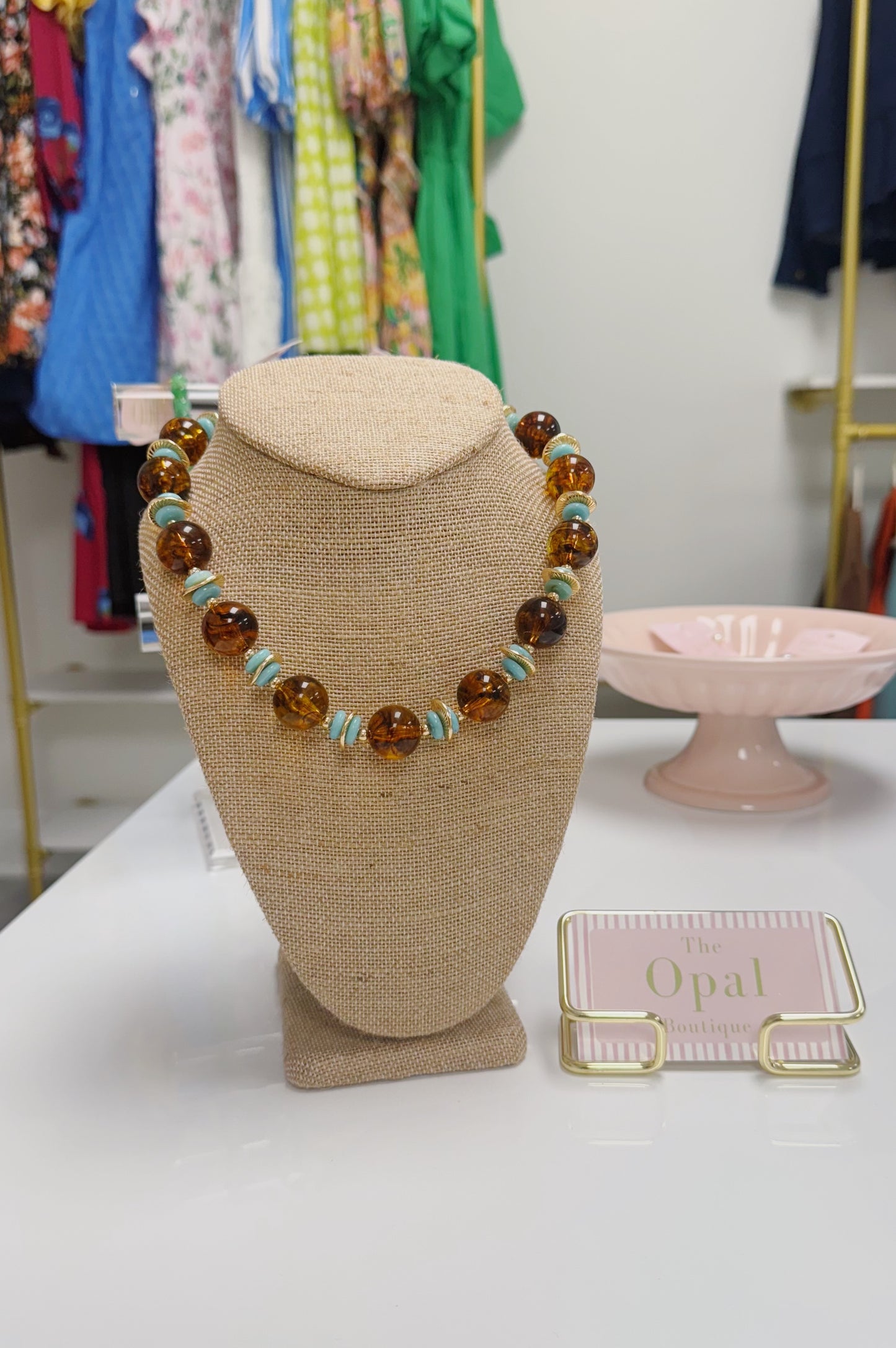 Mae Multi Bead Necklace