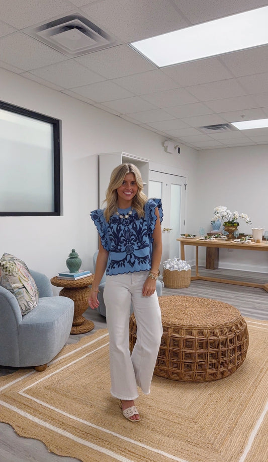 Emmy Embroidery Top