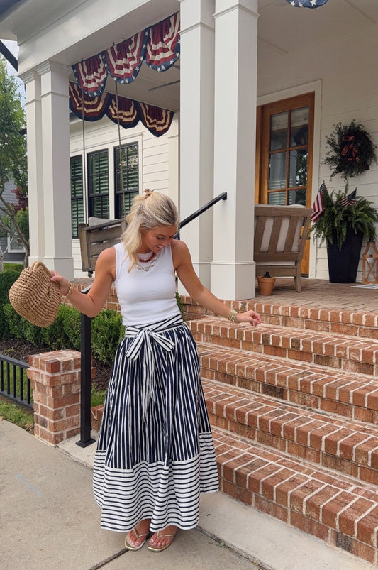 Liberty Striped Skirt