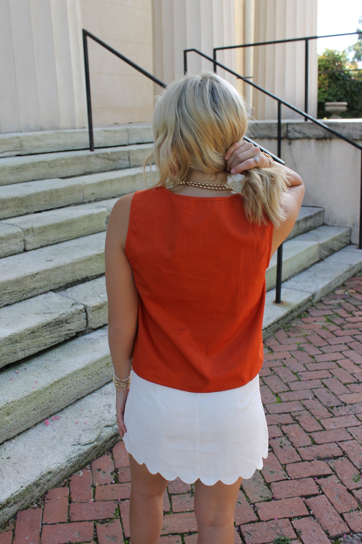 Emily Button Top