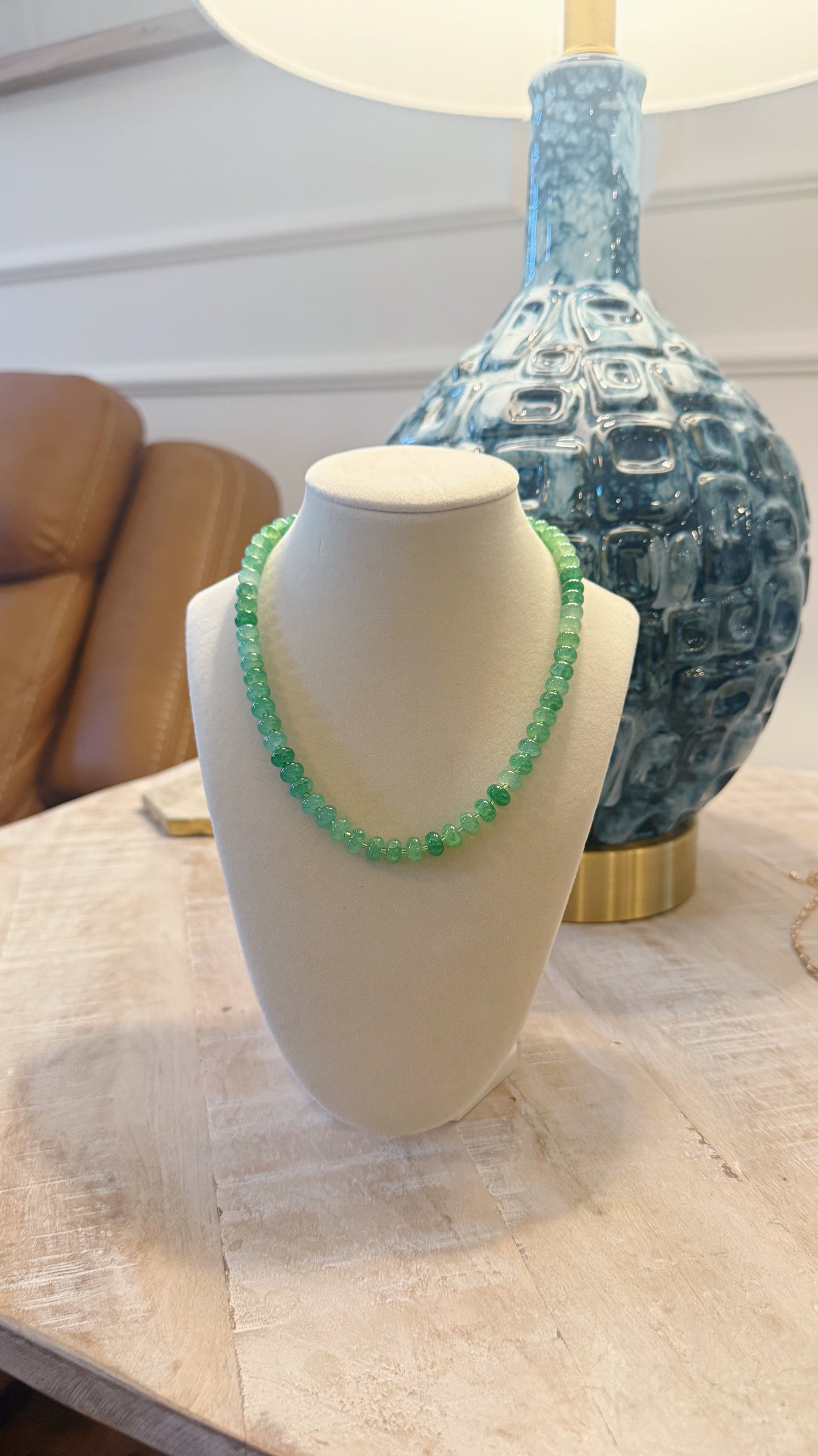Augusta Green Necklace