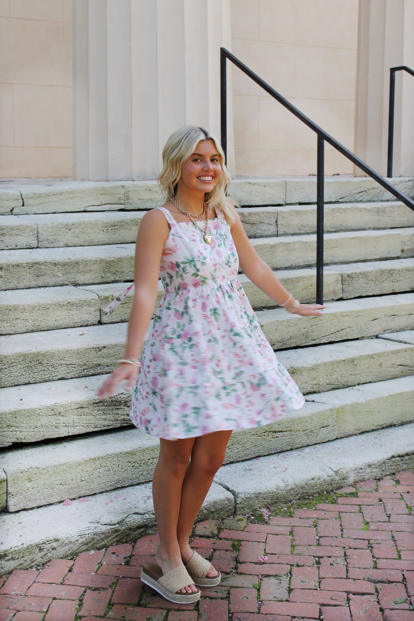 Esther Floral Mini Dress