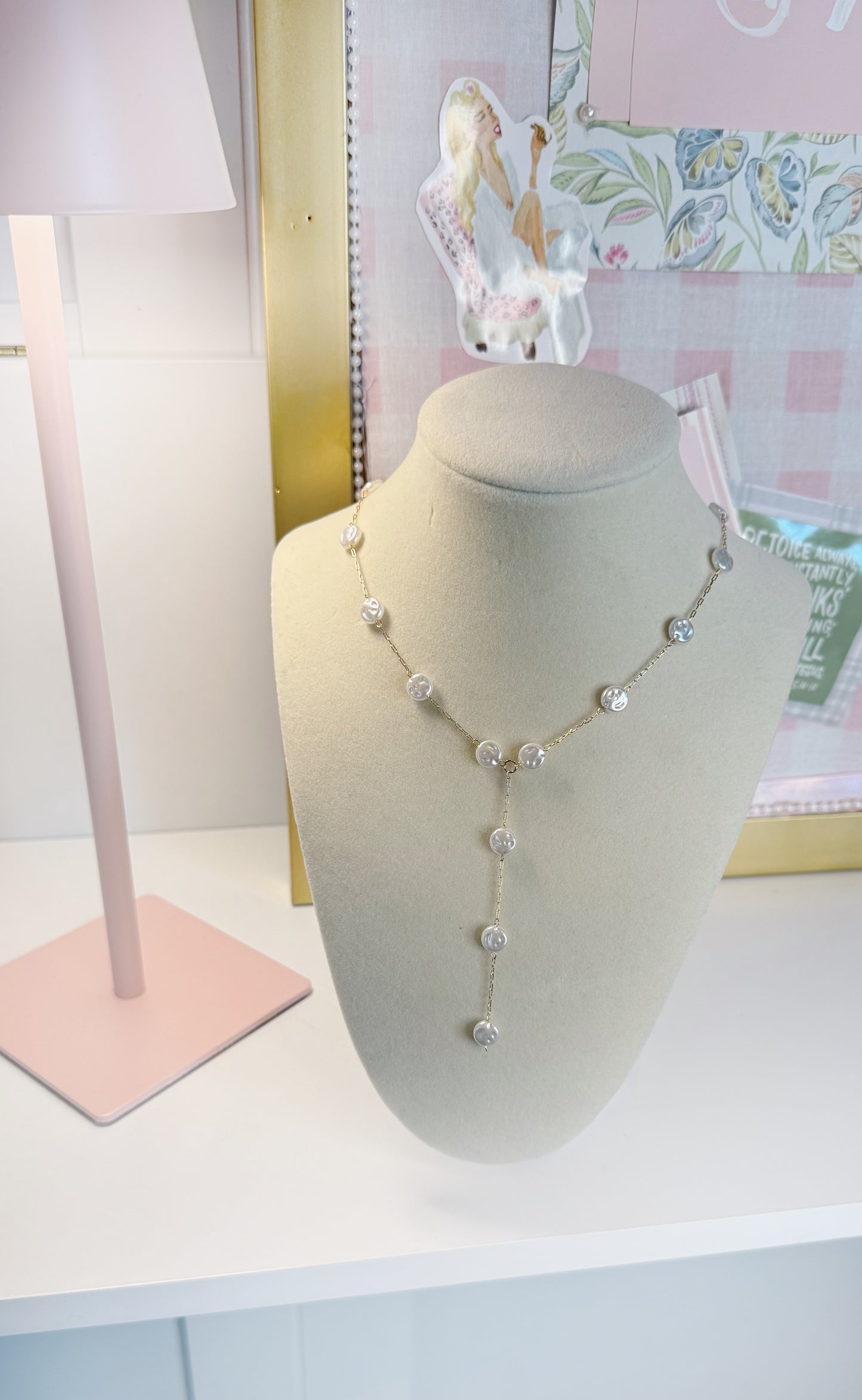Lily Y Pearl Necklace