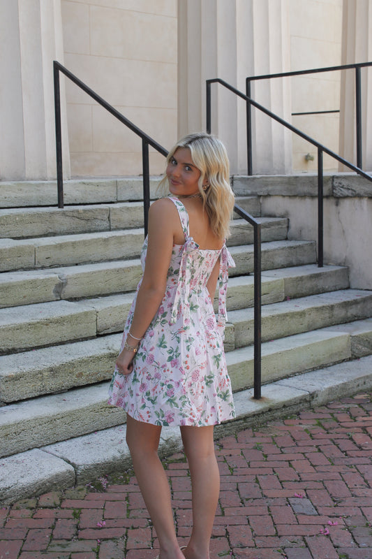 Esther Floral Mini Dress