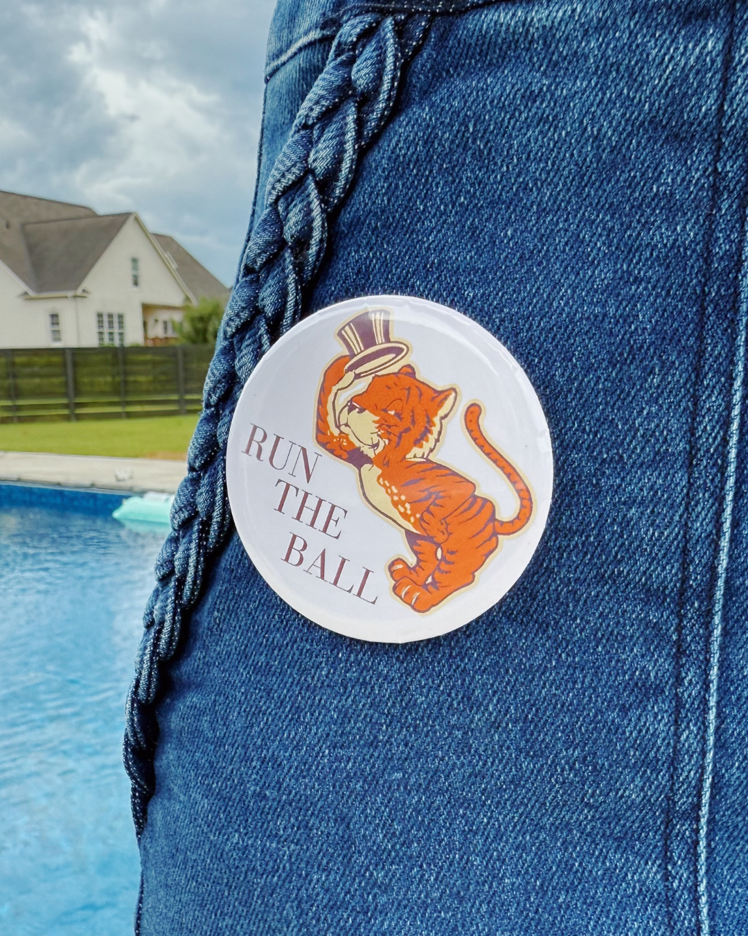 Clemson Game Day Button