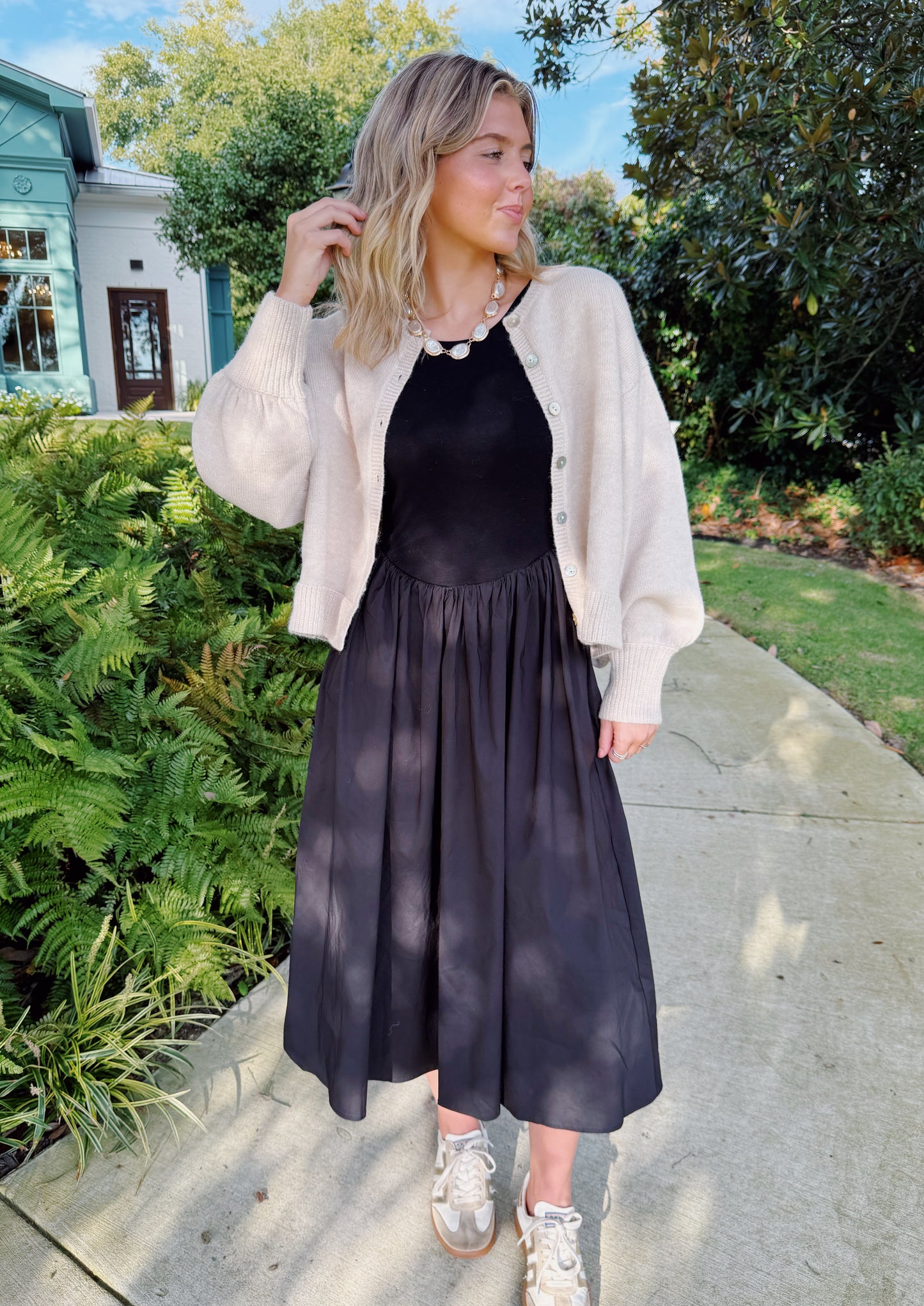 Lena Cream Cardigan