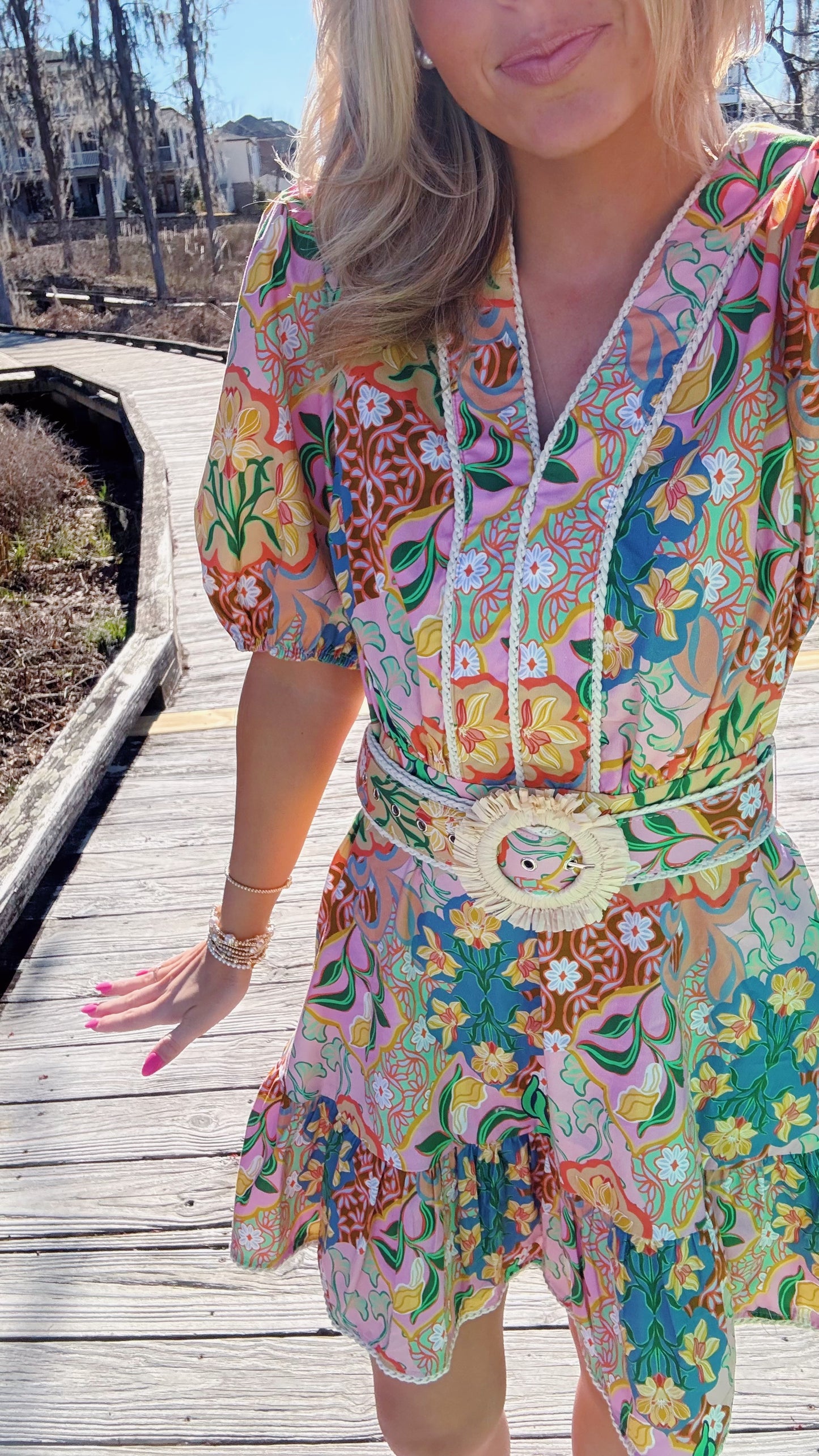 Posie Floral Mini Dress