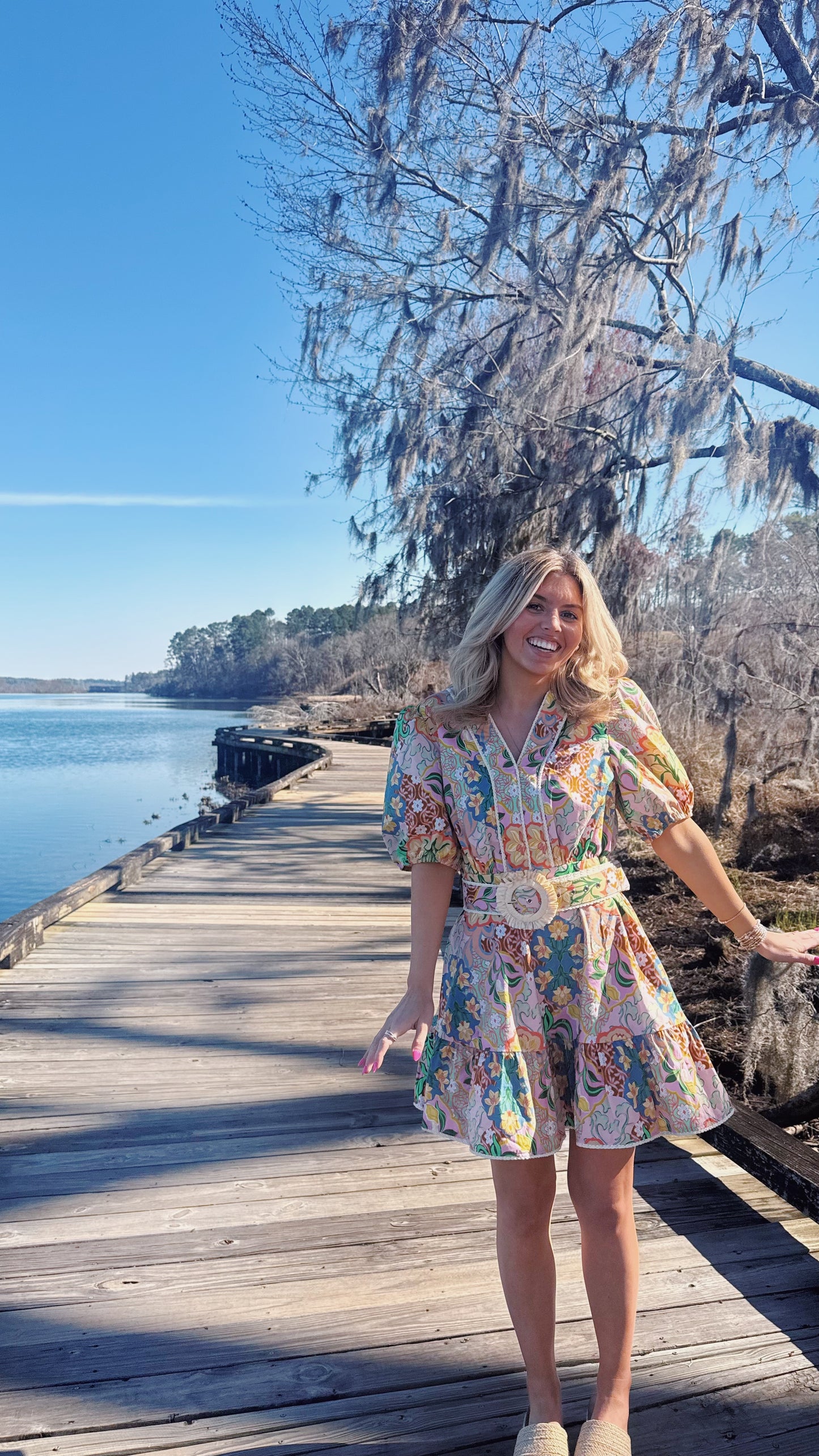 Posie Floral Mini Dress
