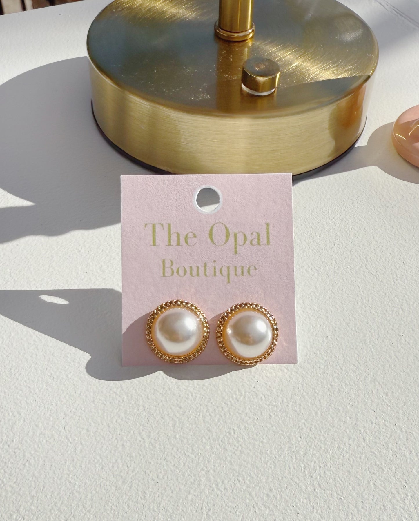 Lottie Pearl Earrings