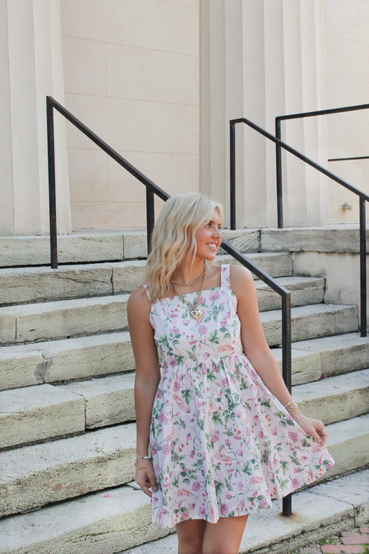 Esther Floral Mini Dress
