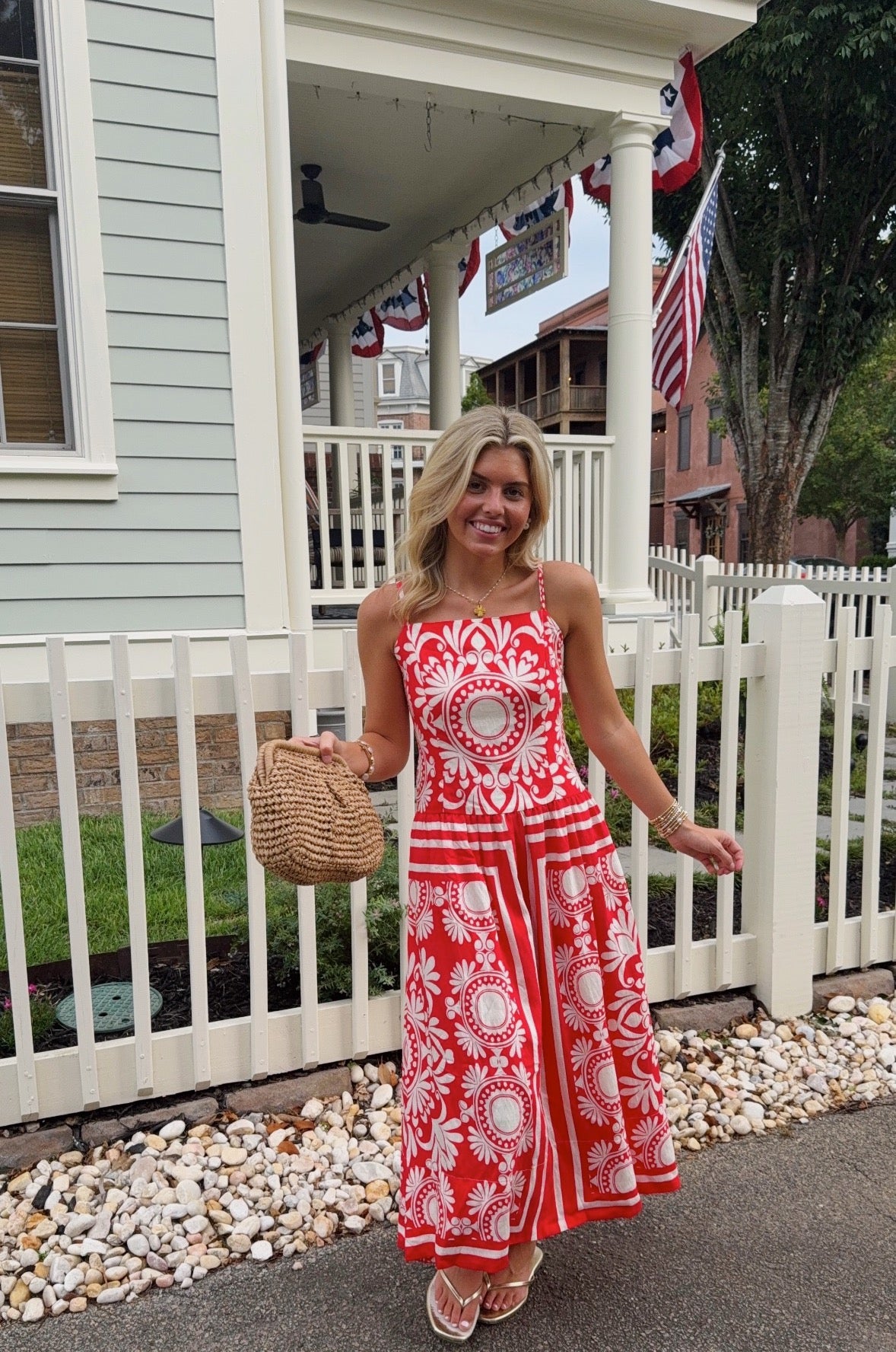 Golden Maxi Dress