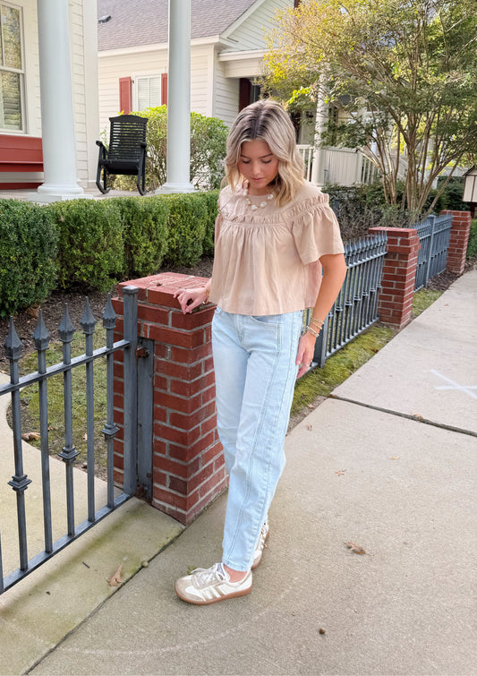 Willow Ruffle Top