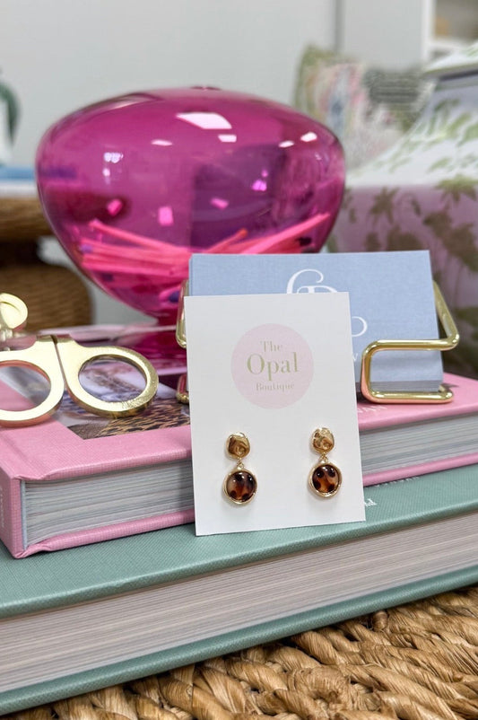 Torri Tortoise Earrings