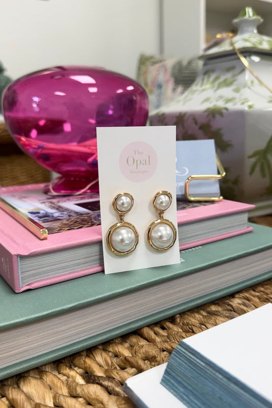Nancy Pearl Earrings