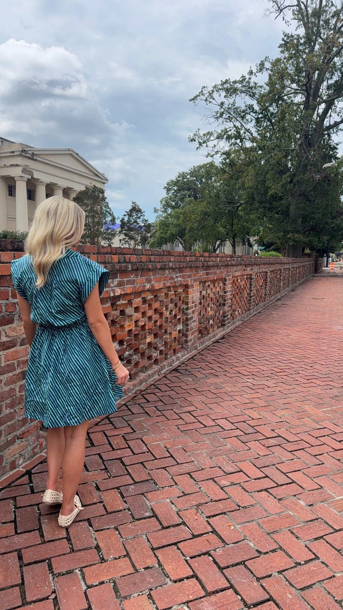 Ruth Stripe Mini Dress