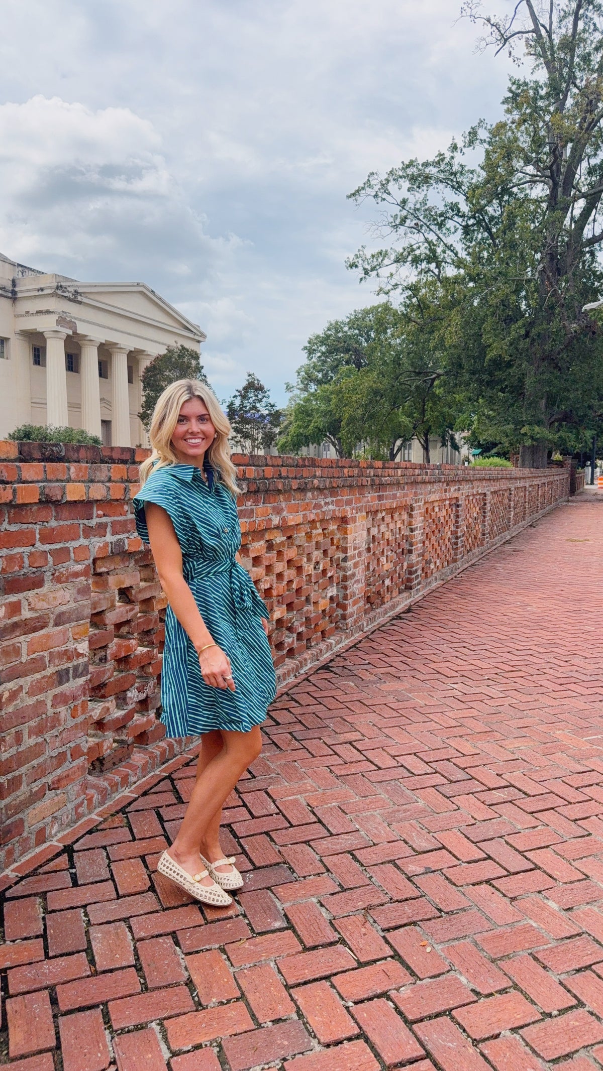 Ruth Stripe Mini Dress