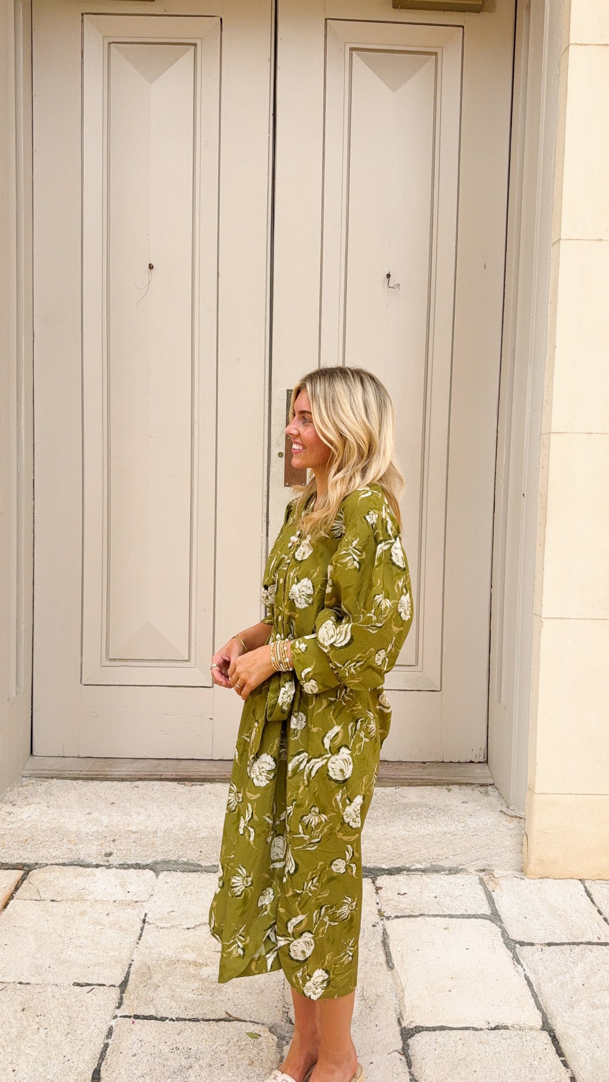 Carrie Floral Midi Dress