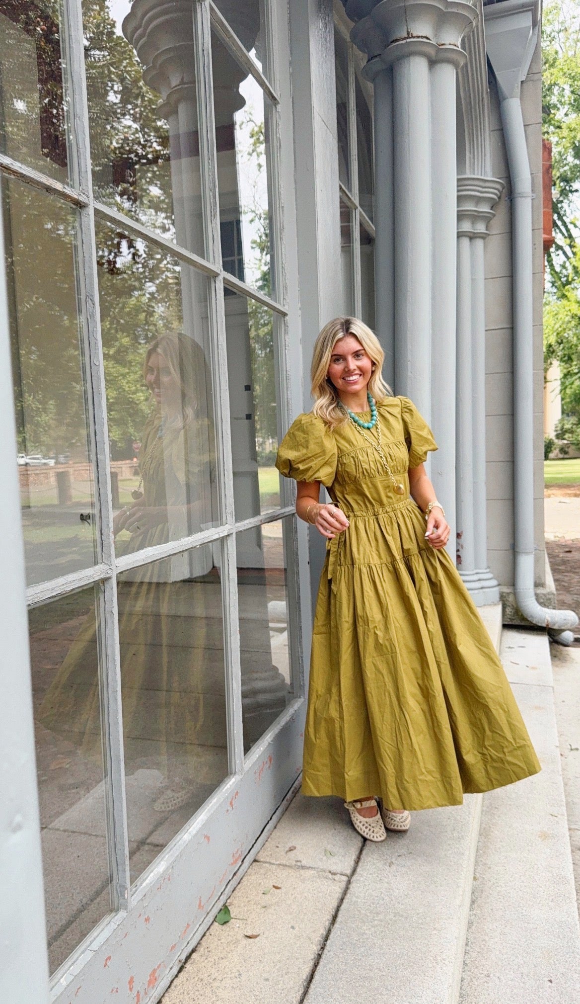 Cami Citron Maxi Dress