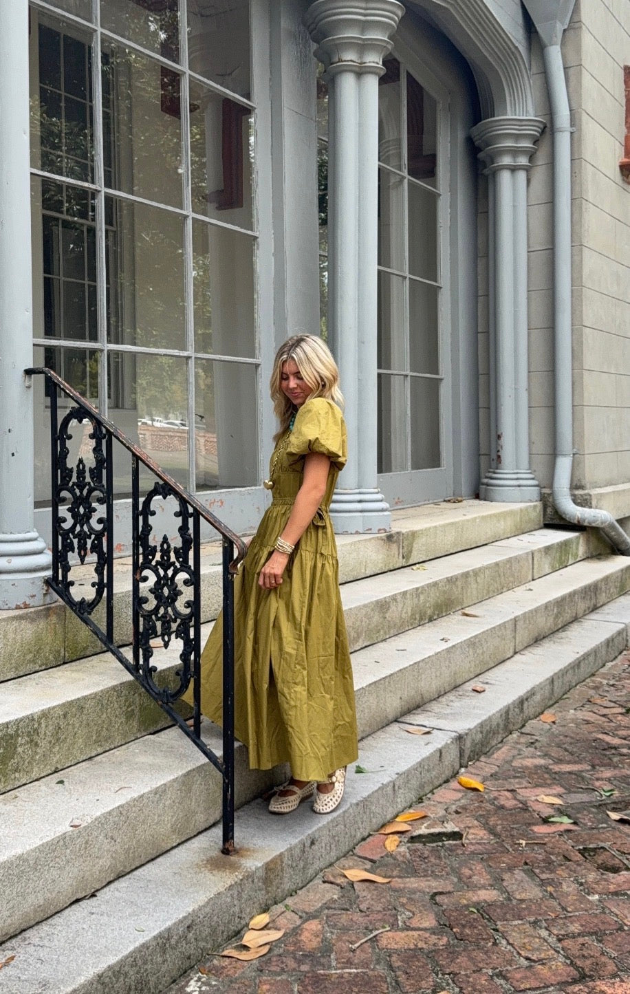 Cami Citron Maxi Dress