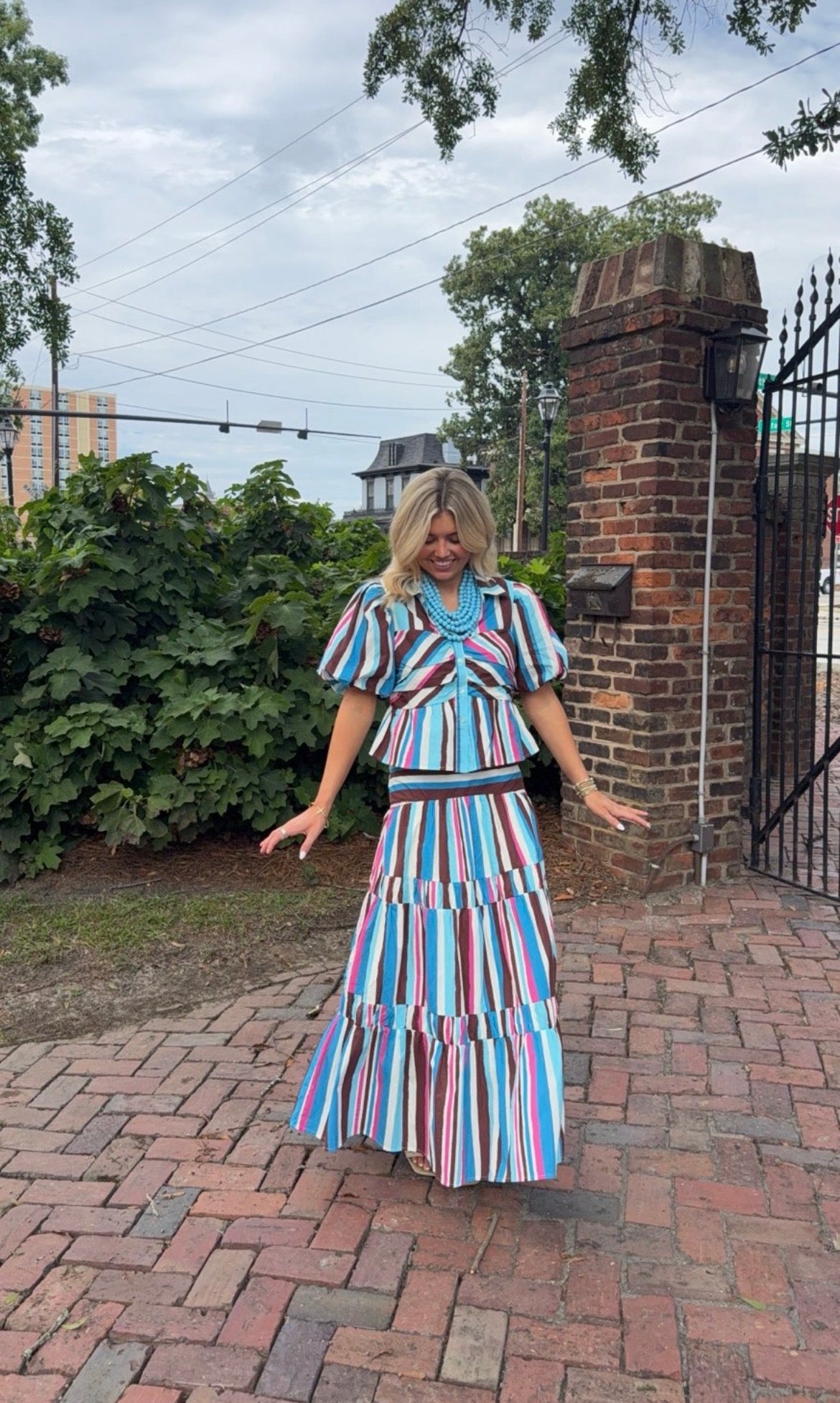 Storie Multi Maxi Skirt