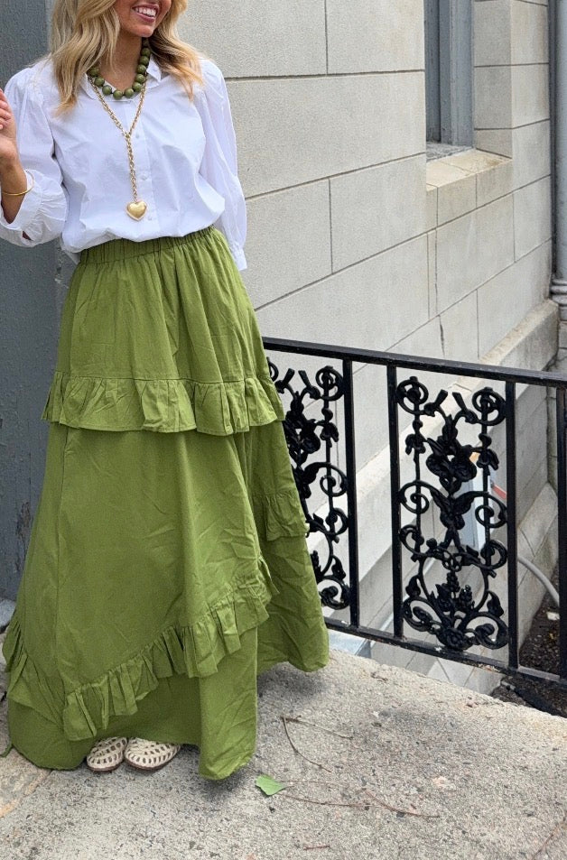 Rachel Ruffle Skirt