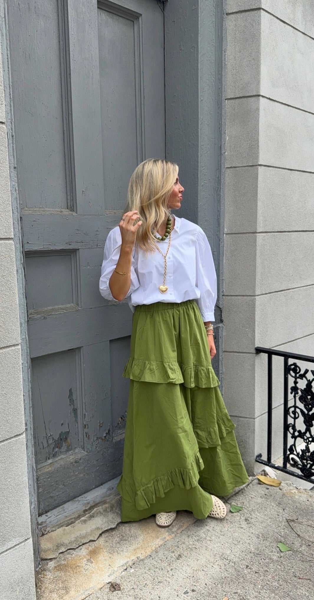 Rachel Ruffle Skirt
