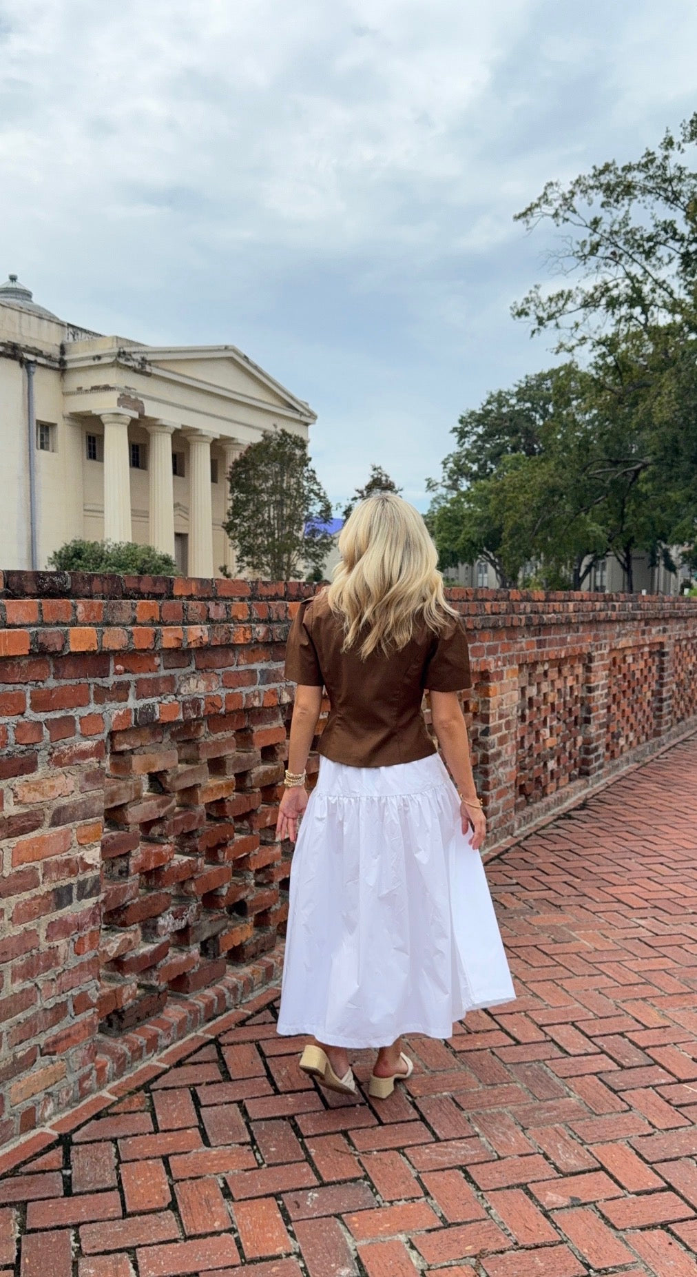 Ollie Button Top