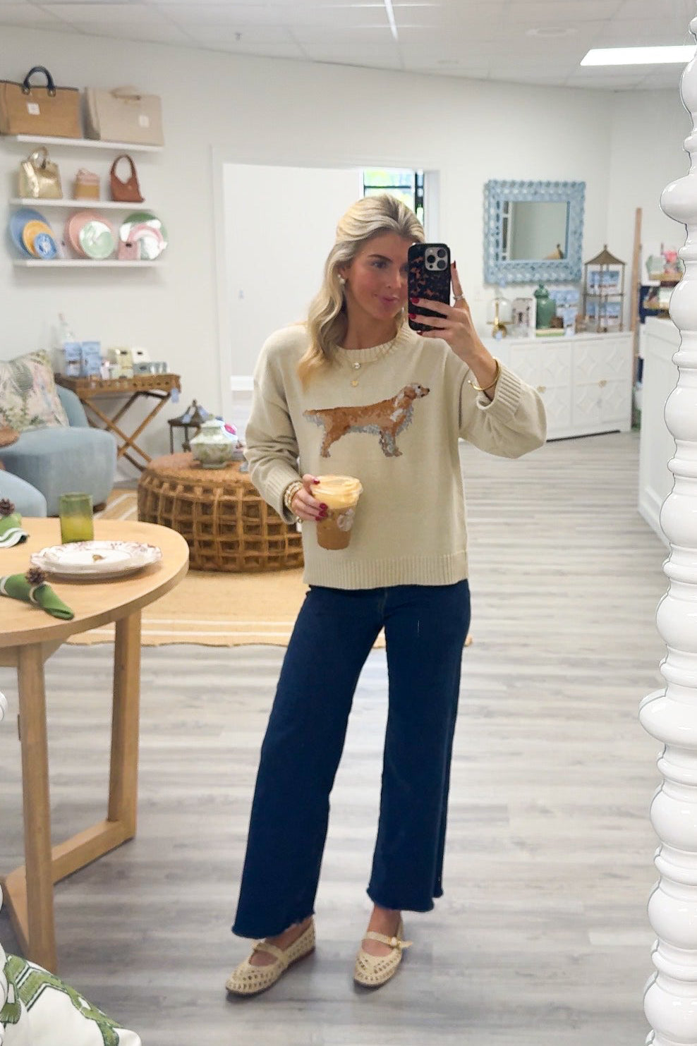 Golden Knit Sweater