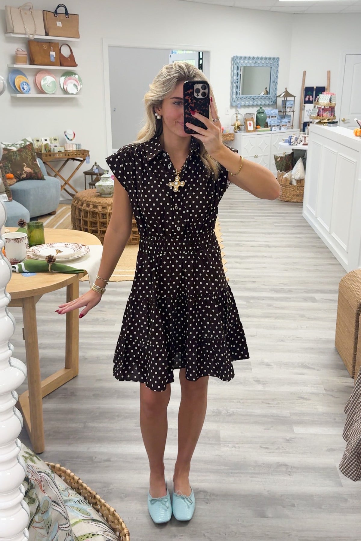 Polly Polka Dot Dress